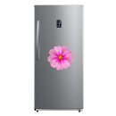 Pinke Cosmea Aufkleber – Wetterfeste Blumendekoration