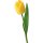 Aufkleber Sticker gelbe Tulpe Blume selbstklebend Autoaufkleber Blumenwiese Album Dekoration Set Car Caravan Wohnwagen wetterfest