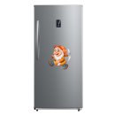 Lustiger Gartenzwerg Aufkleber – wetterfester Smile Sticker für Garten & Co. (10 x 11 cm)