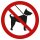 Selbstklebende Aufkleber - Hunde sind an der Leine zu führen - Piktogramm Aufkleber Hunde Zugang nur mit Leine Hinweis 5 cm 1 Stück