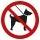 Selbstklebende Aufkleber - Hunde sind an der Leine zu führen - Piktogramm Aufkleber Hunde Zugang nur mit Leine Hinweis 10 cm 1 Stück