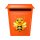 Smile Aufkleber – Lustige Honigbiene mit Stachel als wetterfester Sticker