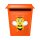 Lustiger Bienen Aufkleber – Smile Sticker für Auto, Fenster & Co. (21 x 19 cm)