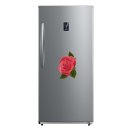 Rote Rose Aufkleber – Wetterfester Blumen-Sticker für Fenster & Co. (7 x 10 cm)