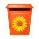 Gelbe Margerite Aufkleber – Wetterfeste Blumensticker für Fenster & Auto (20 x 20 cm)