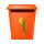 Gelbe Tulpe Aufkleber – Wetterfester Blumen-Sticker von Kleberio (6 x 18 cm)