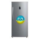 Ukraine Smile Aufkleber – Wetterfester Sticker für Innen & Außen (20 x 20 cm)