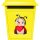 Aufkleber Marienkäfer mit Herz Sticker Heckscheibenaufkleber selbstklebend Autoaufkleber Sticker für Kinder Dekoration Set Car Wohnwagen wetterfest 24 x 16 cm