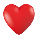 Herz Aufkleber 3D – wetterfester Fun Sticker...