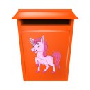 Lustiger Einhorn Aufkleber – Smile Sticker für Mädchen & Kinder