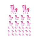 Setangebote Aufkleber – süßes Einhorn...