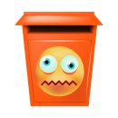 Smile Aufkleber mit verdrehten Augen – Witzige Deko für Innen & Außen