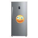 Smile Aufkleber mit verdrehten Augen – Witzige Deko für Innen & Außen