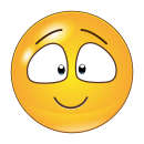 Smile Aufkleber – Lächelnd und Schielend,...