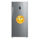 Lächelnd zur Seite Schauen – Smile Aufkleber für Innen & Außen