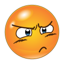 Wütend-Sauer-Grimmig Aufkleber – Wetterfester...