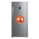 Wütend Grimmig Smile Aufkleber – Wetterfest und Vielseitig