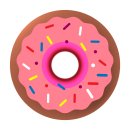 Kinder Donut Aufkleber – Bunter Spaß für...