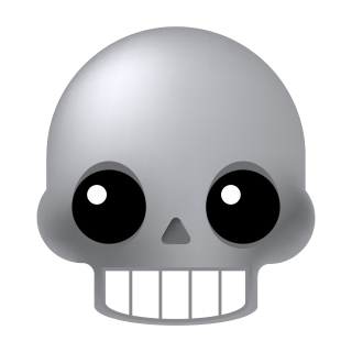 Totenkopf Aufkleber – wetterfester Sticker für Innen und Außen (9 x 10 cm)