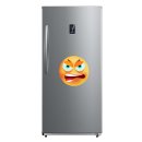 Wütender Smile Aufkleber – Ausdrucksstarker Sticker für jede Oberfläche (20 x 20 cm)