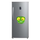 Frosch Smile Aufkleber – Wetterfester Sticker für Innen & Außen (20 x 18 cm)