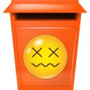 Aufkleber Emoji Smiley Kreuzaugen 10 x 10 cm