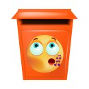 Smile Aufkleber – Singend mit Noten, wetterfest und langlebig (10 x 10 cm)