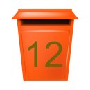 Selbstklebende fortlaufende Klebezahlen Zahlenaufkleber Aufkleber Zahlen wetterfest: 1 bis 25 (15 cm hoch, in gold)