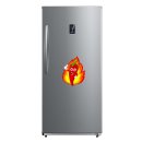 Fun Aufkleber scharfe Chilischote mit Flamme – witziger Sticker für Auto & Co. (23 x 17 cm)