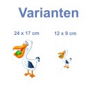 Pelikan Fun Aufkleber – lustiger Tier-Sticker...