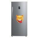 Katze Zunge rausstrecken Aufkleber – Witziger Sticker für Innen & Außen