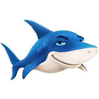 Aufkleber Hai wasserfest Familie Meeresraubtier Aufkleber Fisch Aufkleber lächeln Tier Sticker Meeresbewohner Kinder Deko Autoaufkleber