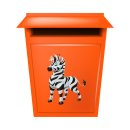 Zebra Tier Aufkleber – wetterfester Zebra-Sticker für Auto, Fenster & mehr
