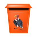 Geier Tier Aufkleber – wetterfester Cartoon-Vogel-Sticker für Auto & Fenster (24 x 16 cm)