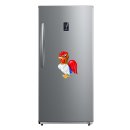 Tier Aufkleber Hahn – wetterfester Hühner-Sticker für Fenster & Auto (24 x 17 cm)