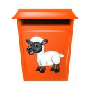 Schaf Aufkleber – wetterfester Tier Sticker für Fenster, Auto & Co.