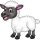 Aufkleber Schaf wasserfest Familie Aufkleber Bauernhof lächeln Tier weiß schwarz Sticker Wolle Kinder Deko Autoaufkleber