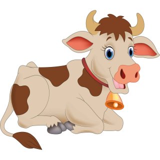 Aufkleber Kuh wasserfest Familie Aufkleber Bauernhof lächeln Tier Flecken Sticker Milch Kinder Deko Autoaufkleber