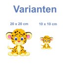Tier Aufkleber Leopard – wetterfester...