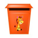 Giraffe Tier Aufkleber – wetterfester Sticker für Kinderzimmer & Auto