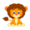 Tier Aufkleber Löwe – wetterfester...