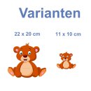 Tier Aufkleber – Niedlicher Bär Sticker,...