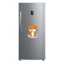 Tier Aufkleber Hund – süßer Cartoon Sticker, wetterfest & UV-beständig (11 x 9 cm)