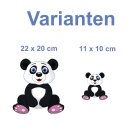 Tier Aufkleber Panda – wetterfester Cartoon-Sticker...