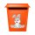 Tier Aufkleber Hase – wetterfester Sticker für Fenster, Auto & Co. (20 x 20 cm)