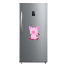 Tier Aufkleber – lustiges Schweinchen, wetterfest & UV-beständig