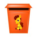 Tier Aufkleber Pferd – wetterfester Cartoon-Sticker für Kinder & Co.