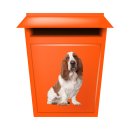 Tier Aufkleber Basset Hound – wetterfester Hundesticker von Kleberio
