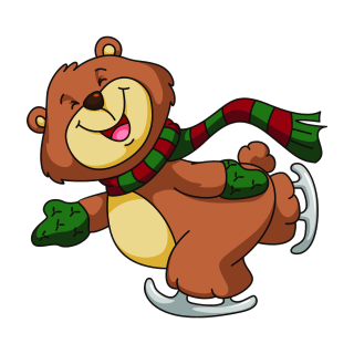 Bär Aufkleber – lustiger Eisbär-Tier-Sticker für Auto, Fenster & Co. (20 x 20 cm)