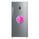 Pinke Rose Aufkleber – Wetterfester Sticker für Fenster & Co. (20 x 20 cm)